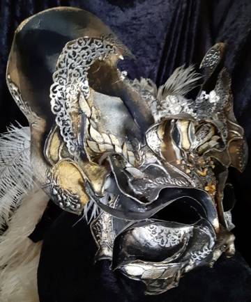 Golden Gargoyle Mask 2