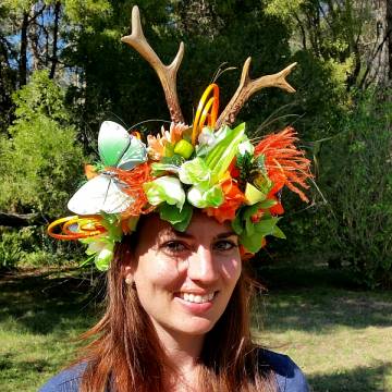 Midsummer Dream Fawn Headpiece