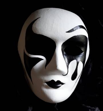 Pierrot Mask